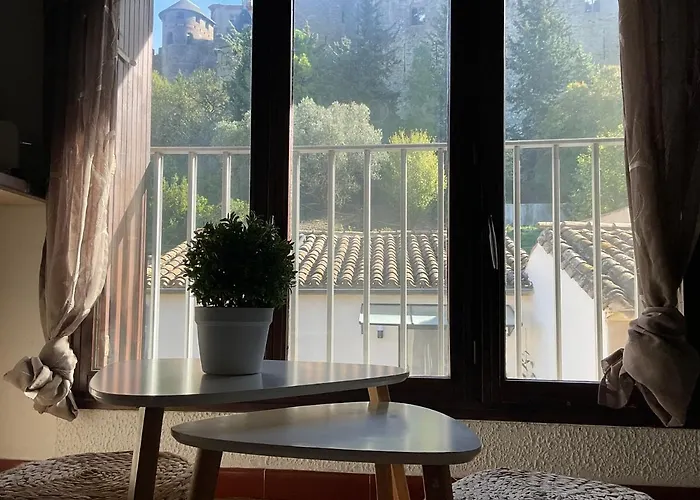 Montez Au Creneau, Face A La Cite Vue Sublime Carcassonne