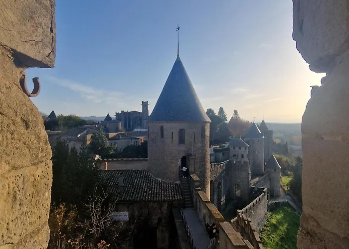 Montez Au Creneau, Face A La Cite Vue Sublime Apartament Carcassonne
